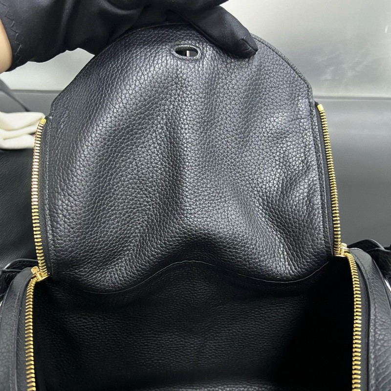 Hermes Lindy30 黑色金扣-21