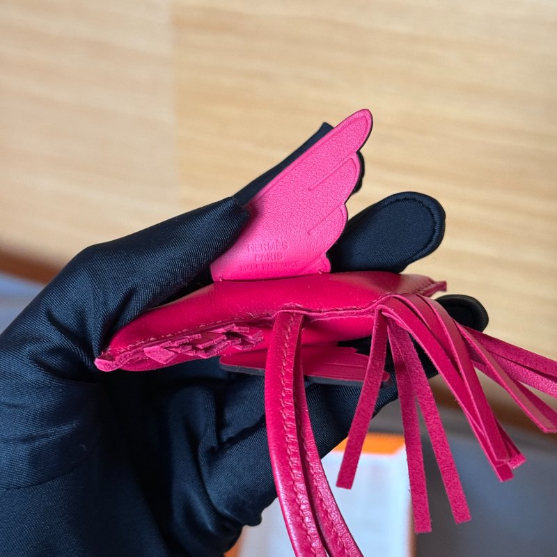 全新 hermes Rodeo 桃紅 飛馬 PM Framboise-4