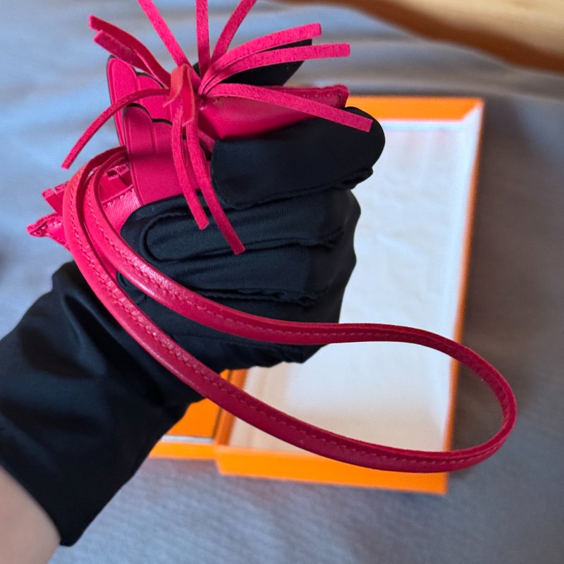 全新 hermes Rodeo 桃紅 飛馬 PM Framboise-7