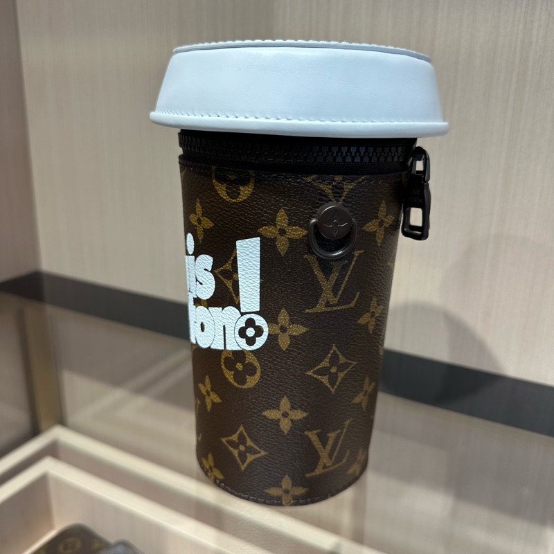 LOUIS VUITTON 路易威登COFFEE CUP MNG 咖啡杯 经典老花 单肩斜挎包-1