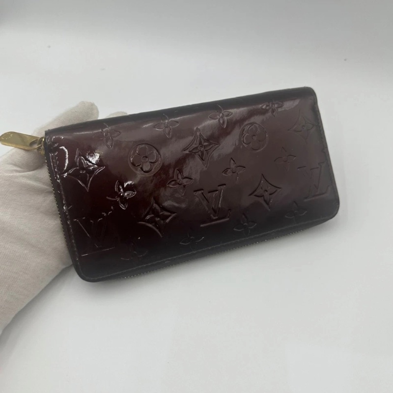 Louis Vuitton 漆皮 Zippy 長款錢包-0