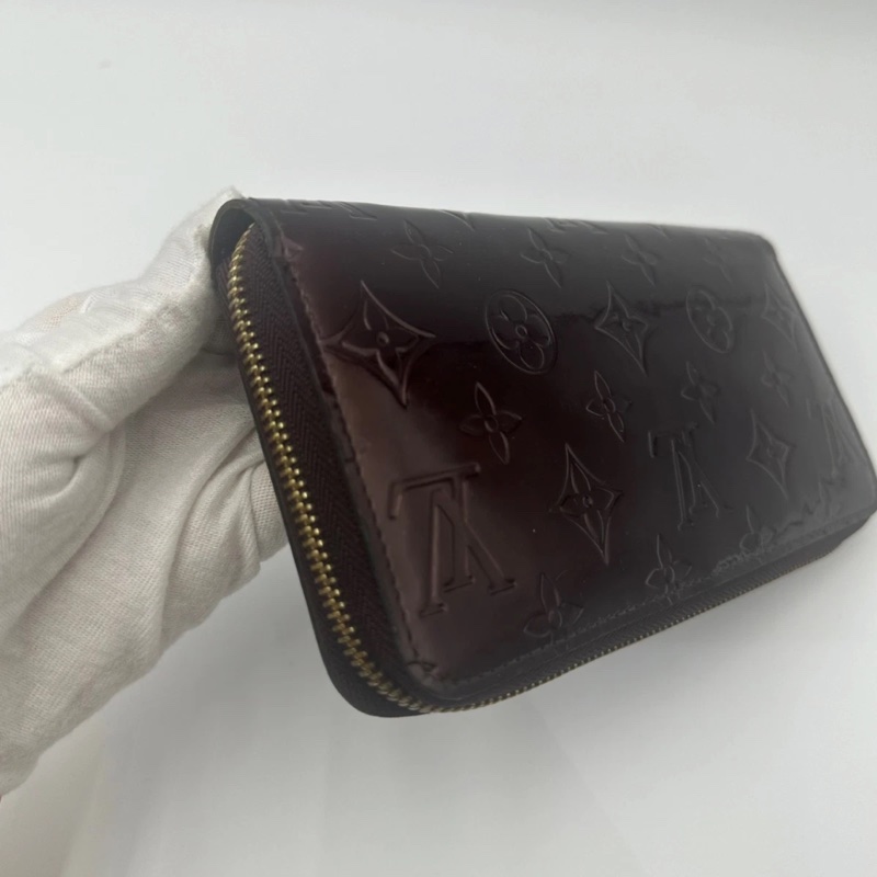Louis Vuitton 漆皮 Zippy 長款錢包-6