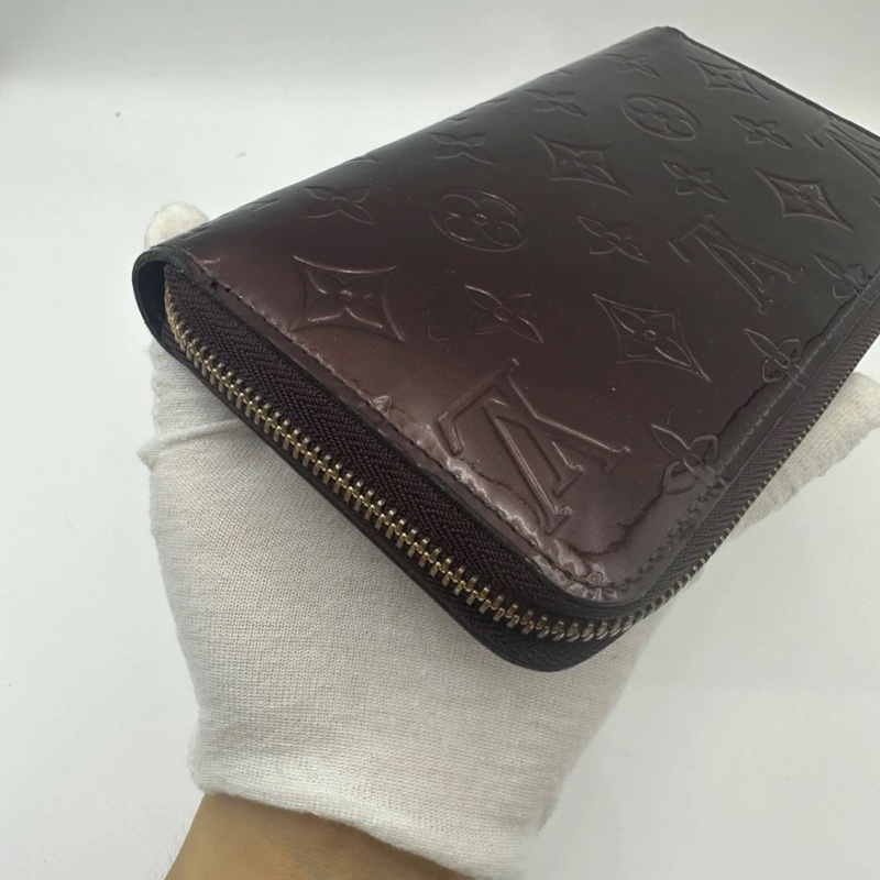 Louis Vuitton 漆皮 Zippy 長款錢包-7