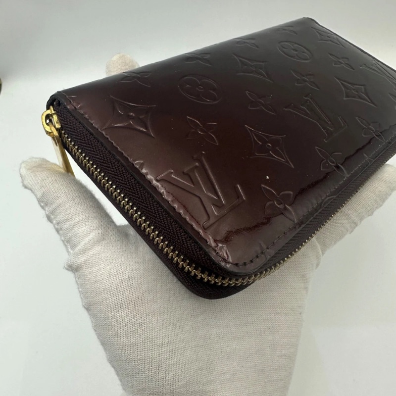 Louis Vuitton 漆皮 Zippy 長款錢包-8