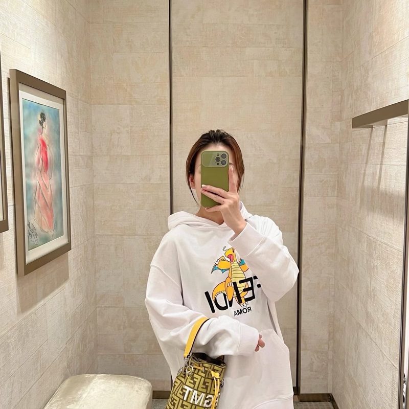 絕版罕有 FENDI x FRGMT聯名Mon Tresor水桶包-4