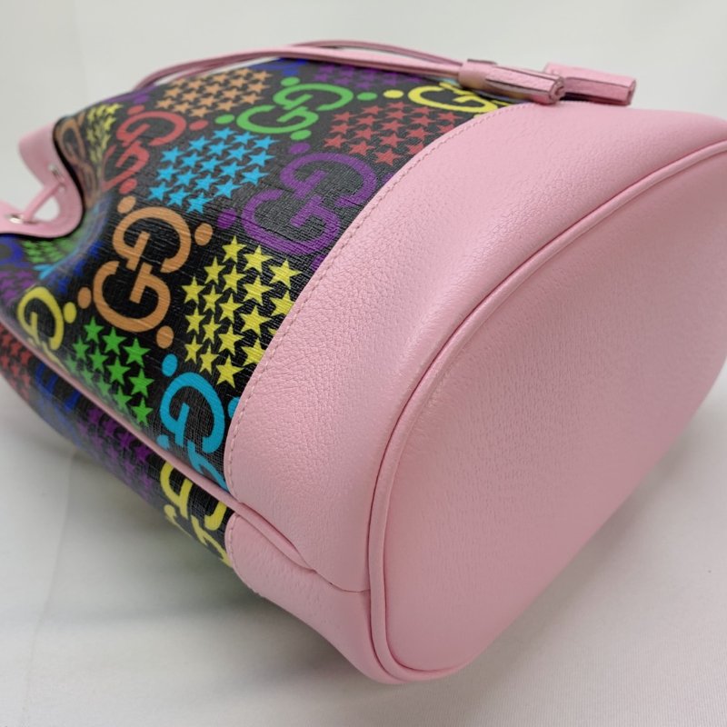 GUCCI Psychedelic跳跳糖系列水桶包-12