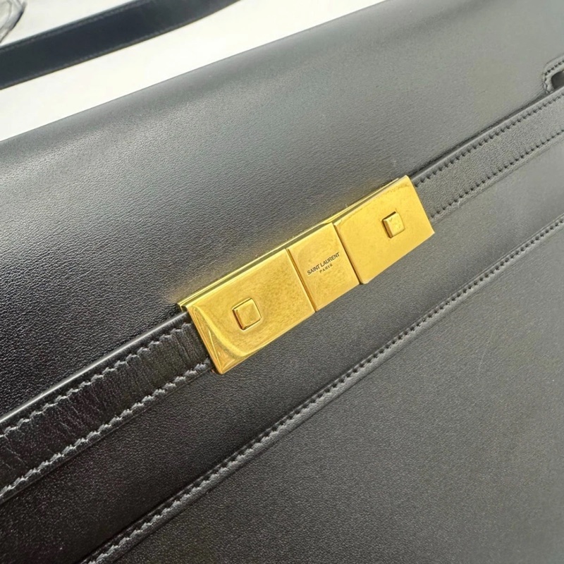 Saint Laurent Manhattan 單肩包 2way 手拿包 黑色-3