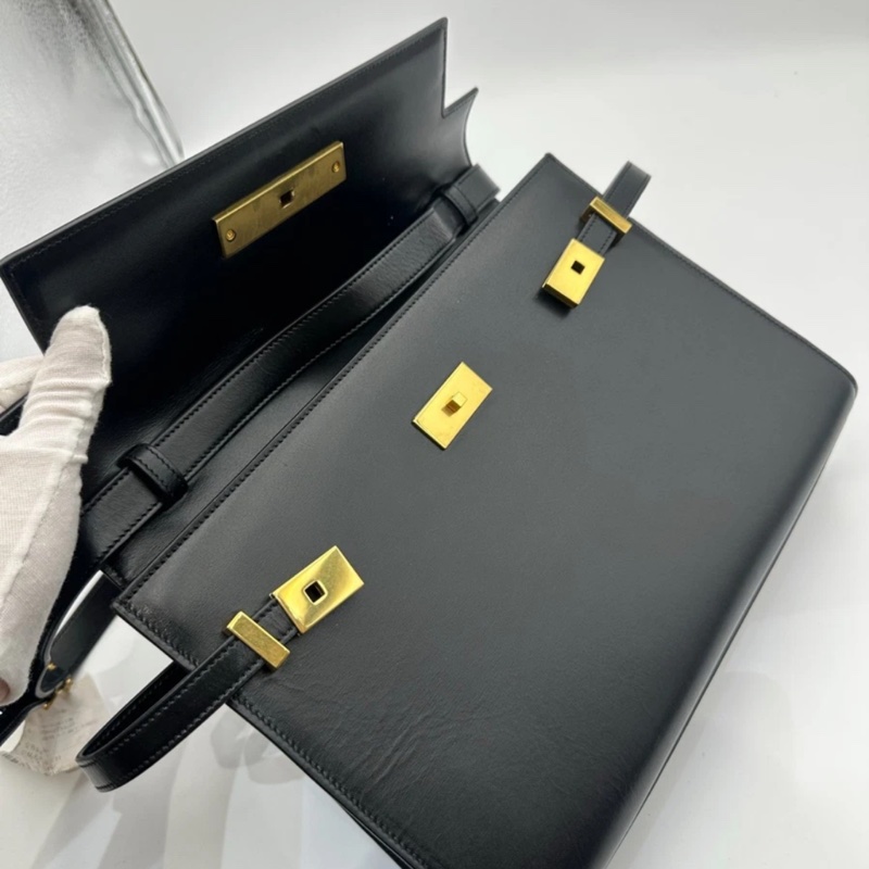Saint Laurent Manhattan 單肩包 2way 手拿包 黑色-7