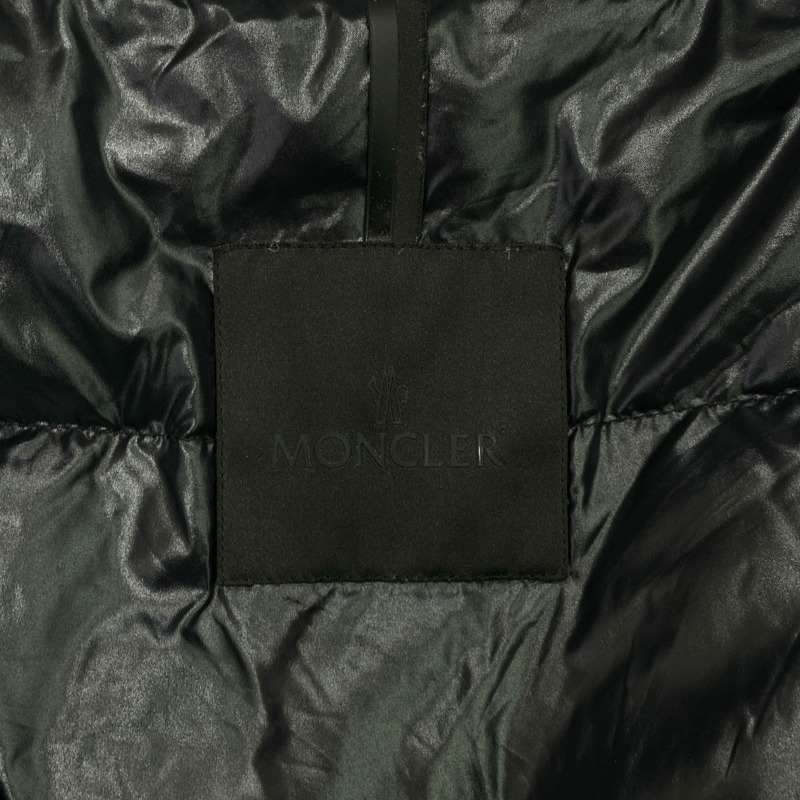 MONCLER Daven 外套 羽絨外套 G20911A00147 539HW 尼龍 黑色 二手 男款-4