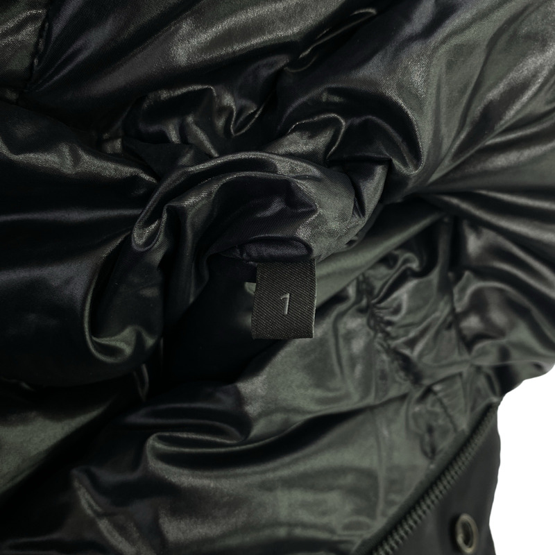 MONCLER Daven 外套 羽絨外套 G20911A00147 539HW 尼龍 黑色 二手 男款-5
