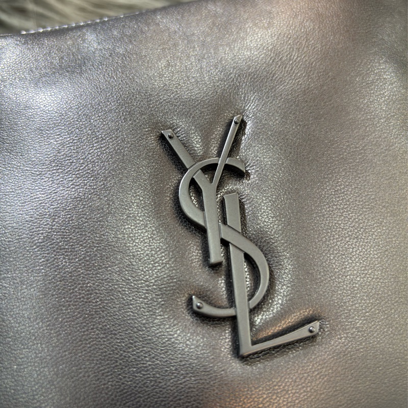 YSL 819279 NIKI 黑色 全皮 滑面 雙拉鍊 斜背包 相機包 方塊包 巧克力包 肩背包 側背包-5