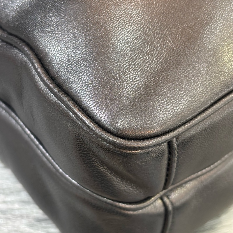 YSL 819279 NIKI 黑色 全皮 滑面 雙拉鍊 斜背包 相機包 方塊包 巧克力包 肩背包 側背包-13