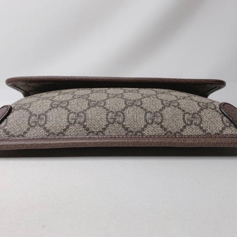 GUCCI Supreme帆布虎頭胸腰包-10