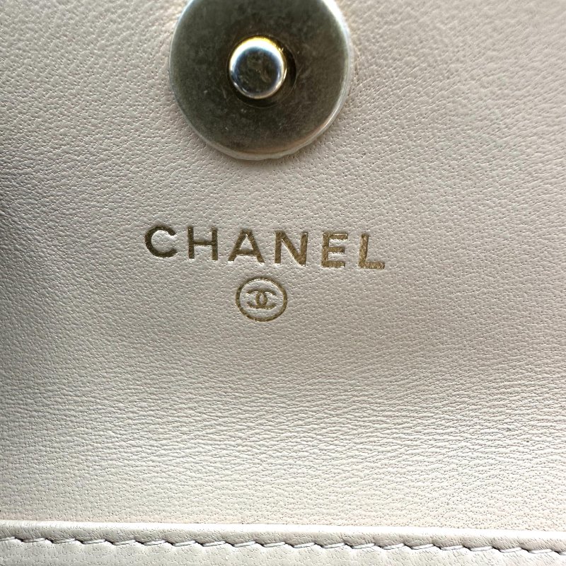 【美收精品】CHANEL 奶茶色金球長鍊小包 B-862【隔月月中將轉賣至日本 上架期限30天】-8