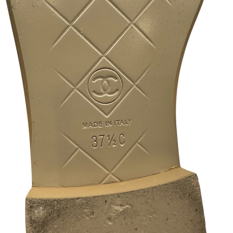【美收精品】CHANEL 奶茶色平底鞋 B-864【隔月月中將轉賣至日本 上架期限30天】-8