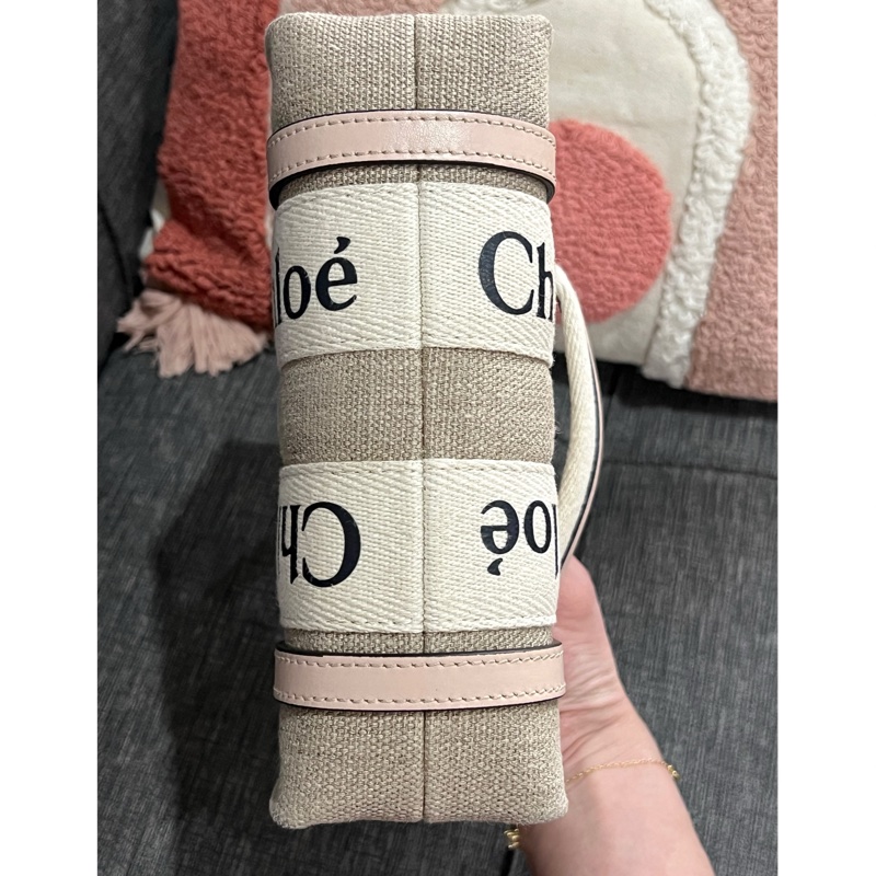 Chloe woody mini 粉色-2