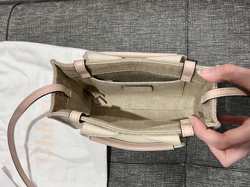 Chloe woody mini 粉色-4