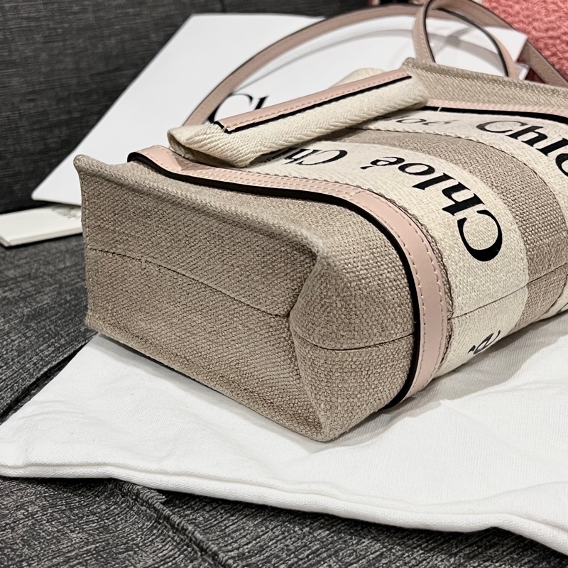Chloe woody mini 粉色-5