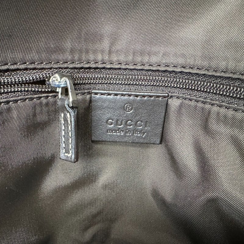 GUCCI 小型老花帆布雙肩後背包-8