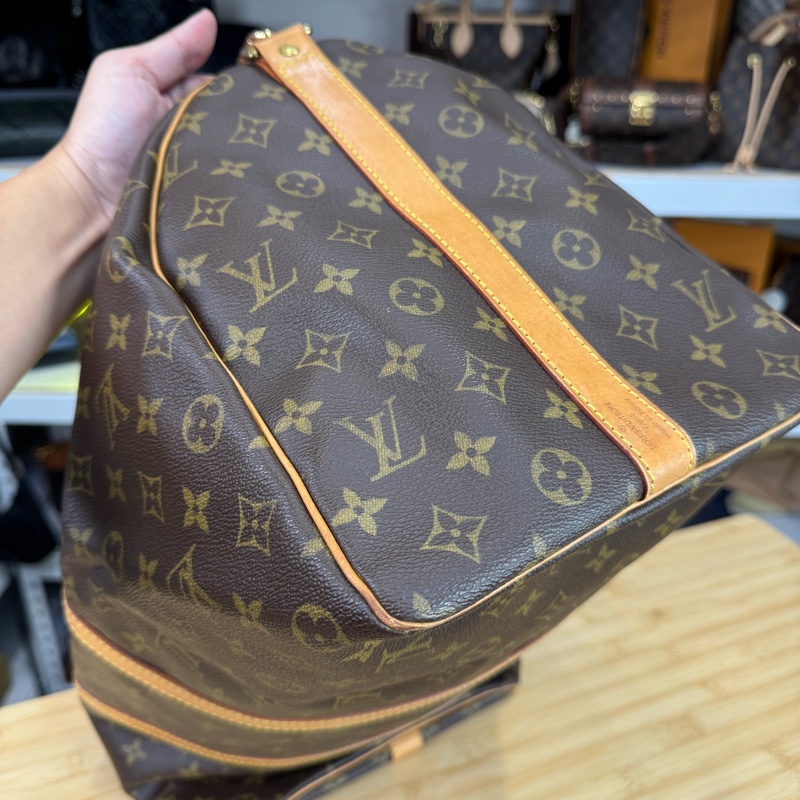 上架中🔑Louis Vuitton 老花旅行袋Keepall 50cm背帶款-5