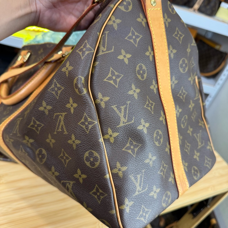 上架中🔑Louis Vuitton 老花旅行袋Keepall 50cm背帶款-7