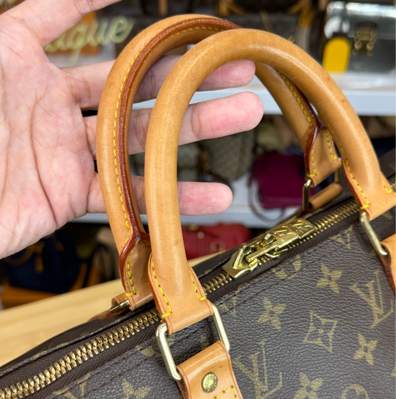 上架中🔑Louis Vuitton 老花旅行袋Keepall 50cm背帶款-14