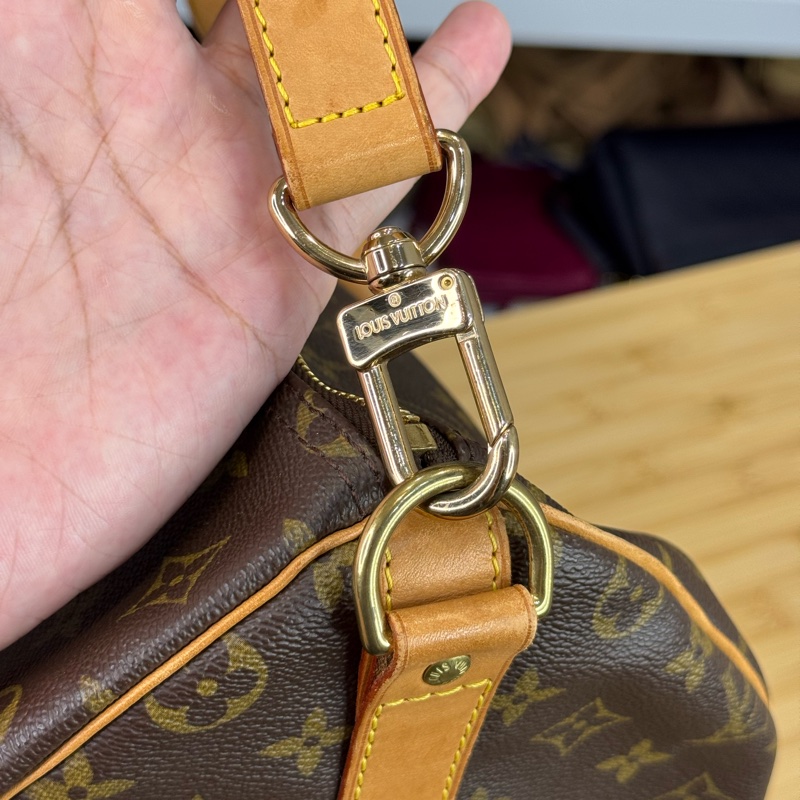 上架中🔑Louis Vuitton 老花旅行袋Keepall 50cm背帶款-16