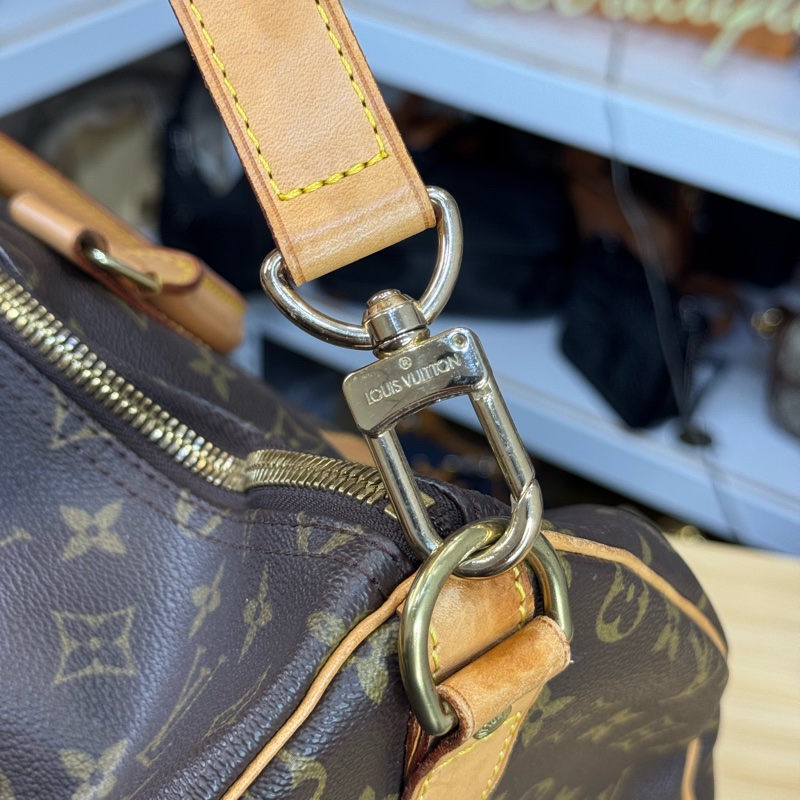 上架中🔑Louis Vuitton 老花旅行袋Keepall 50cm背帶款-17