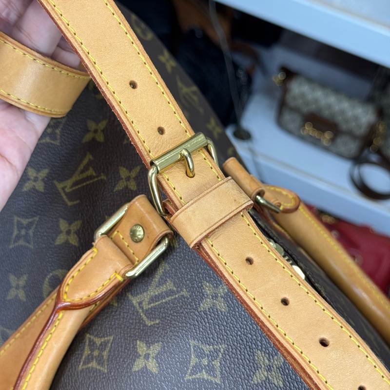 上架中🔑Louis Vuitton 老花旅行袋Keepall 50cm背帶款-19