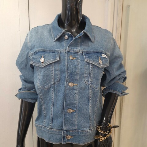 Calvin Klein 棉質牛仔外套 S / L 號