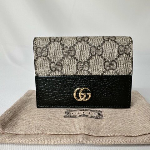 GUCCI 全新GG MARMONT系列迷你短夾