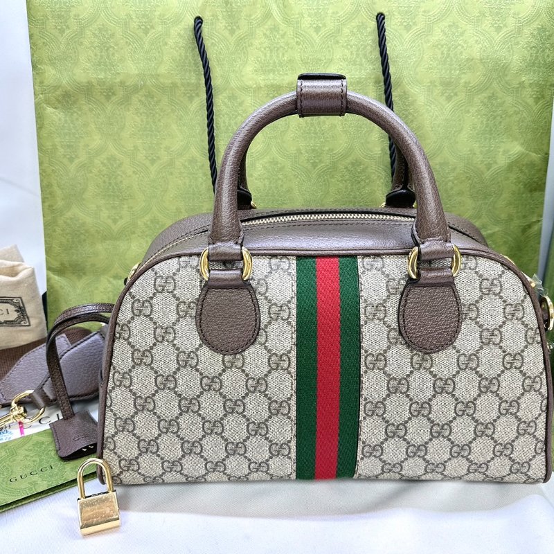 GUCCI 全新Ophidia GG中款手提包-1