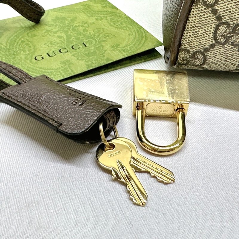 GUCCI 全新Ophidia GG中款手提包-8