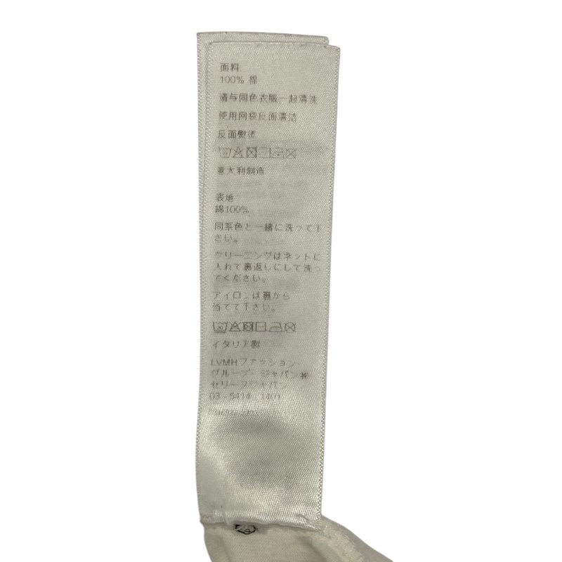 CELINE 賽琳 短版 S號 白T 棉 上衣 白色-7