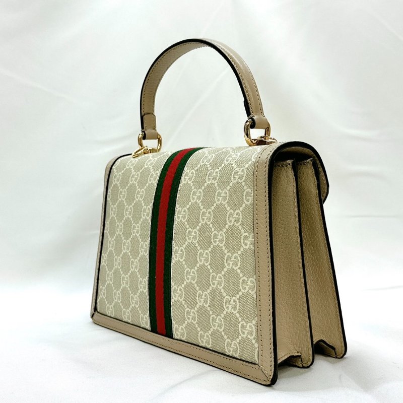 GUCCI 全新Ophidia系列織帶手提包-4