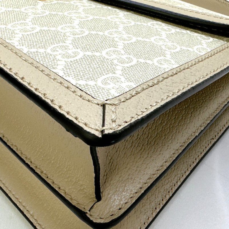 GUCCI 全新Ophidia系列織帶手提包-11