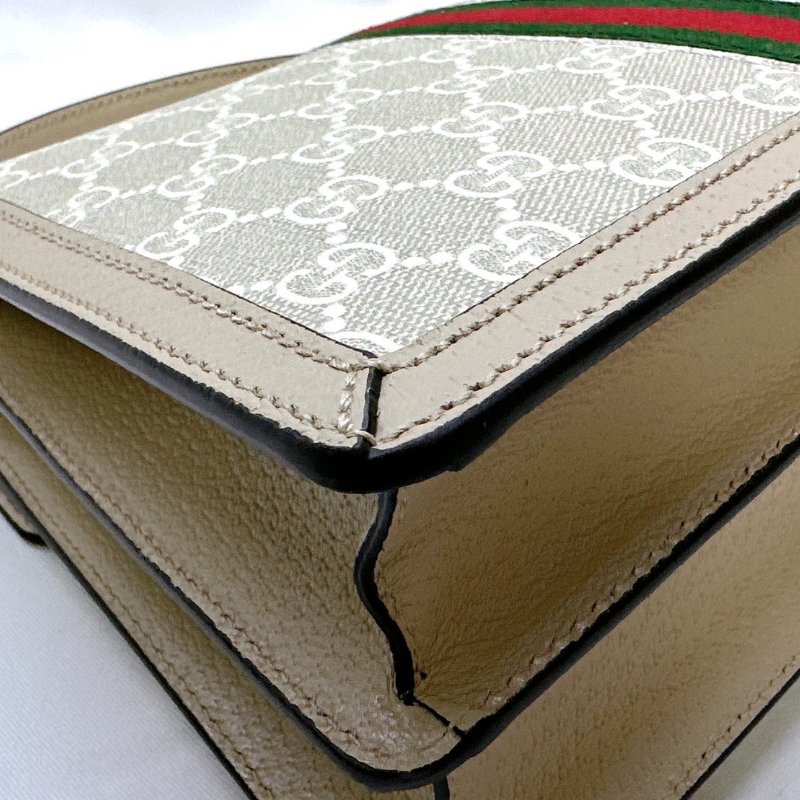 GUCCI 全新Ophidia系列織帶手提包-14