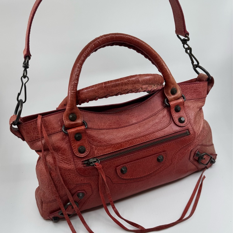 Balenciaga 紅色 First Bag-3