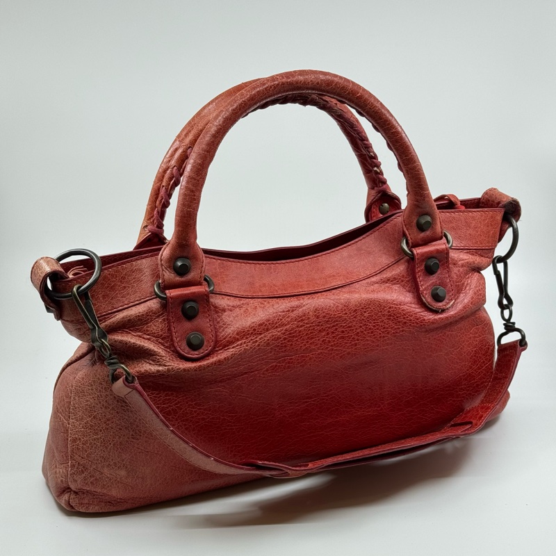 Balenciaga 紅色 First Bag-7