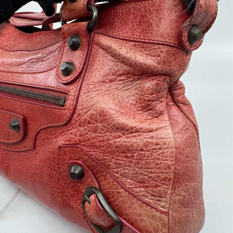 Balenciaga 紅色 First Bag-16