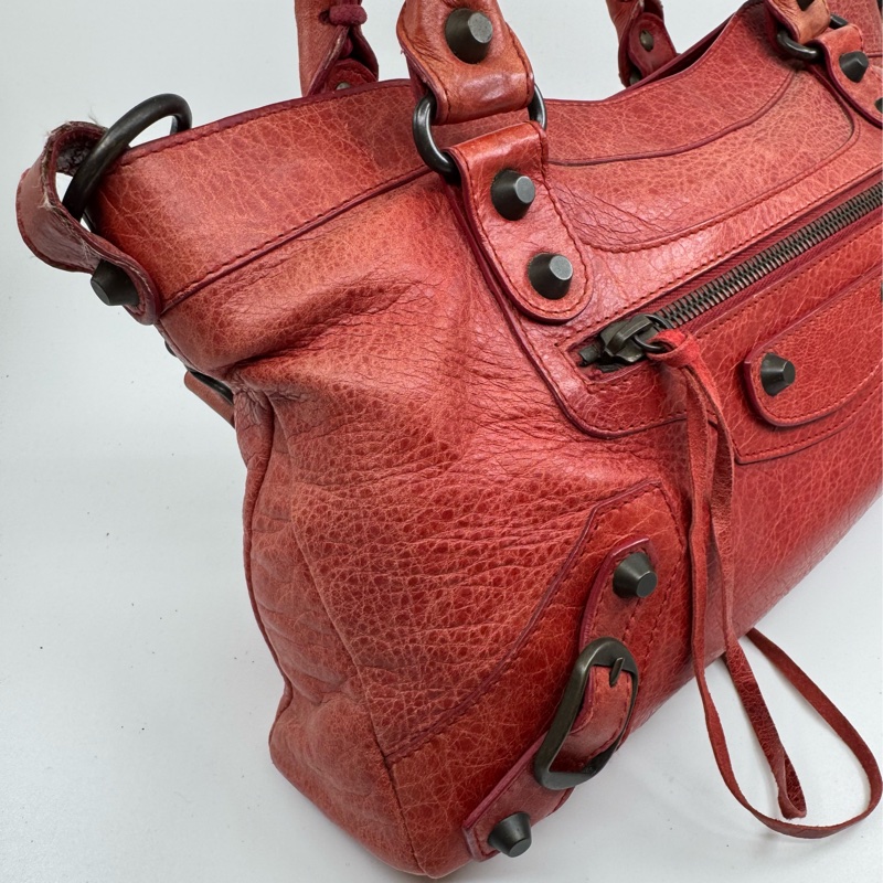 Balenciaga 紅色 First Bag-19