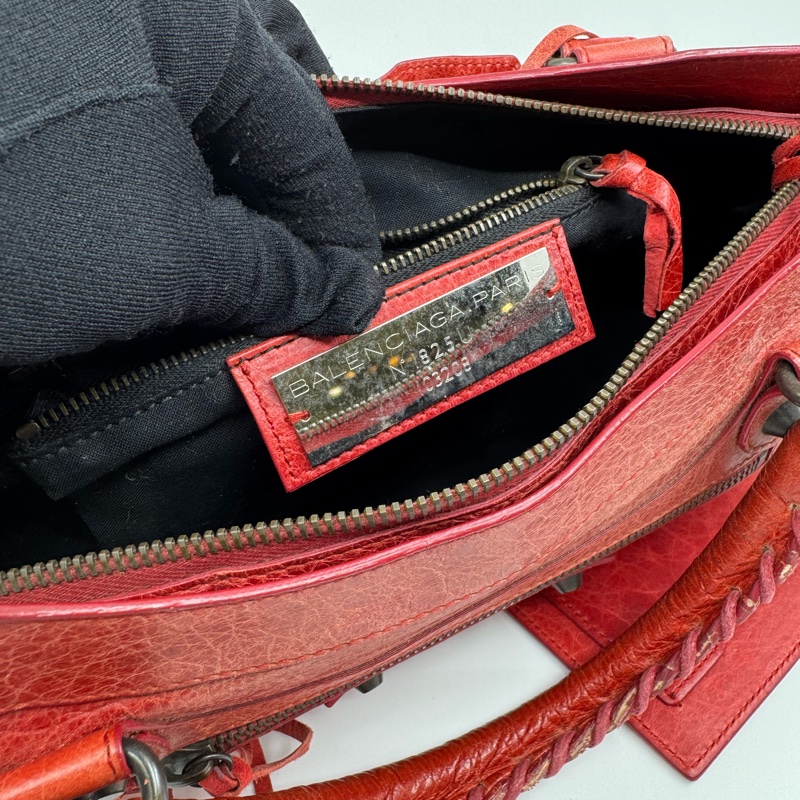 Balenciaga 紅色 First Bag-21