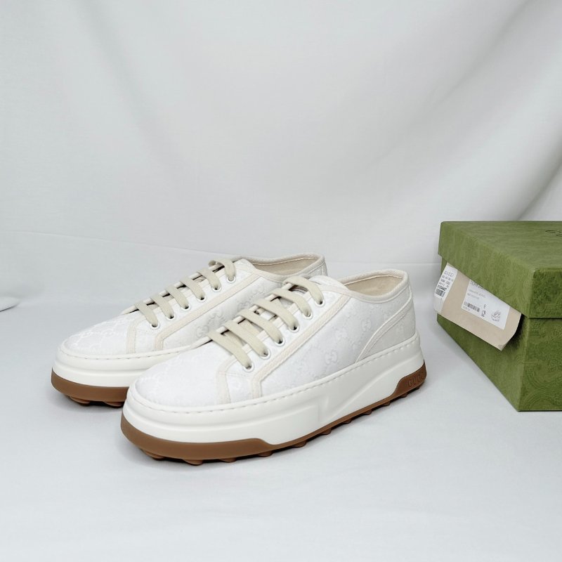 GUCCI 全新男士帆布運動鞋-0
