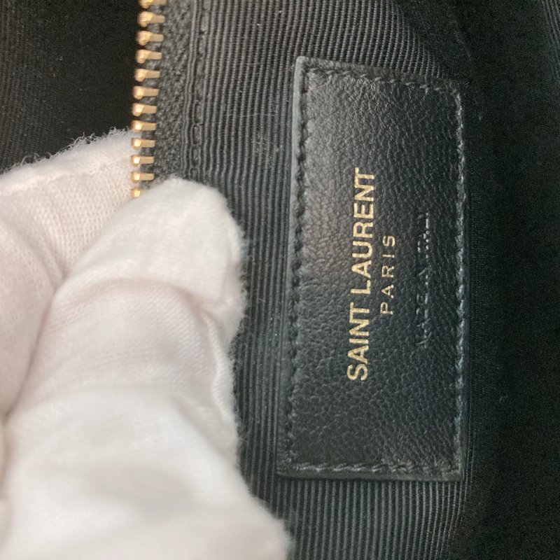 MS0349 Yves Saint Laurent YSL 聖羅蘭 手提 托特包 顆粒牛皮 軍藍色 Tote 35cm Grained Calfskin Navy x GHW-23
