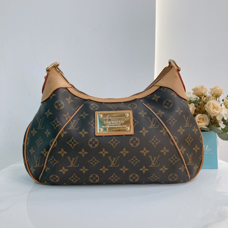 MS0350 Louis Vuitton 路易威登 中古 腋下 泰晤士 Thames GM Canvas Monogram x GHW-0