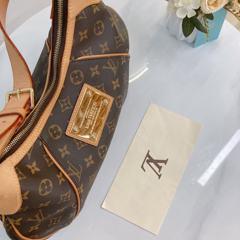 MS0350 Louis Vuitton 路易威登 中古 腋下 泰晤士 Thames GM Canvas Monogram x GHW-29