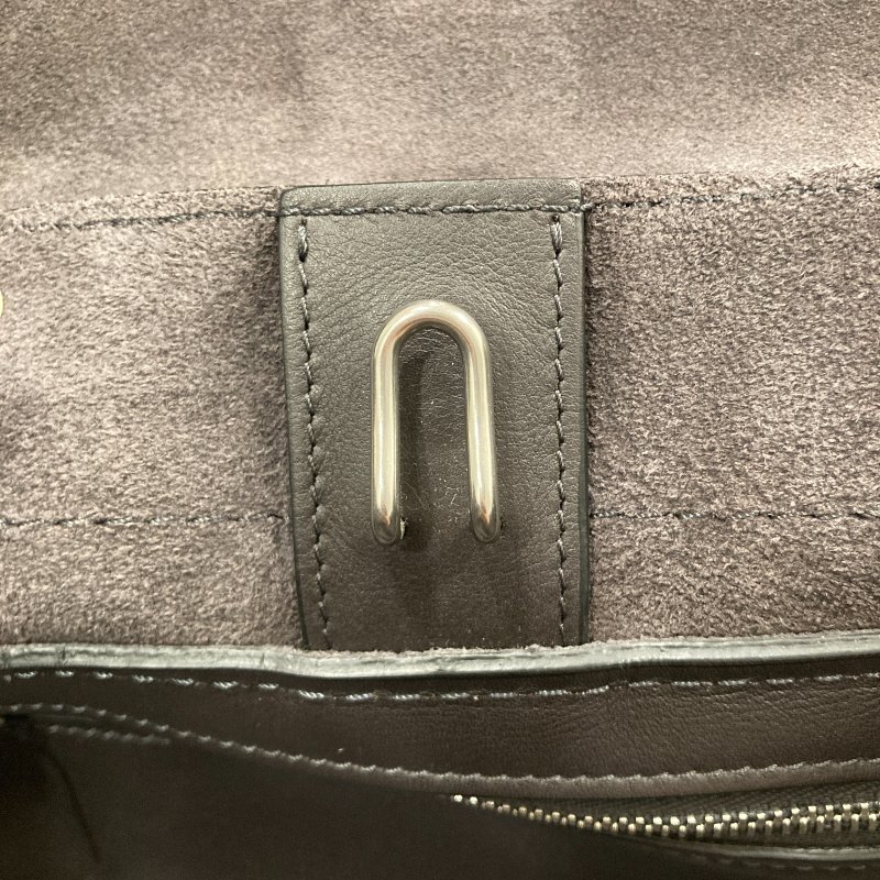 CELINE 賽琳 BIG BAG S OLD CELINE 可肩背 小牛皮 手提包 深棕色-7