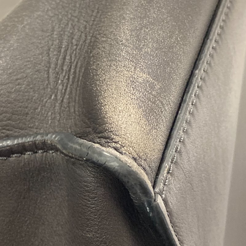 CELINE 賽琳 BIG BAG S OLD CELINE 可肩背 小牛皮 手提包 深棕色-12
