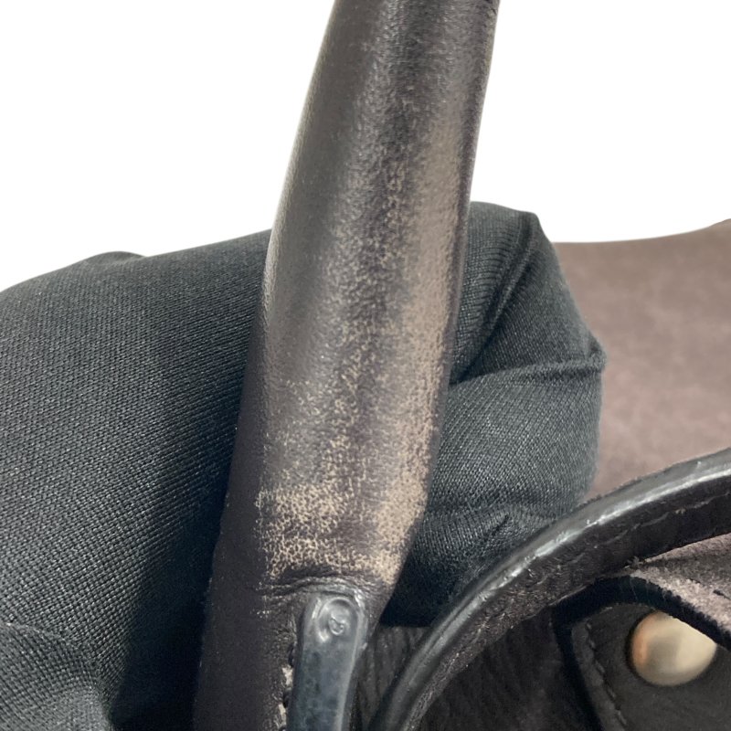 CELINE 賽琳 BIG BAG S OLD CELINE 可肩背 小牛皮 手提包 深棕色-17