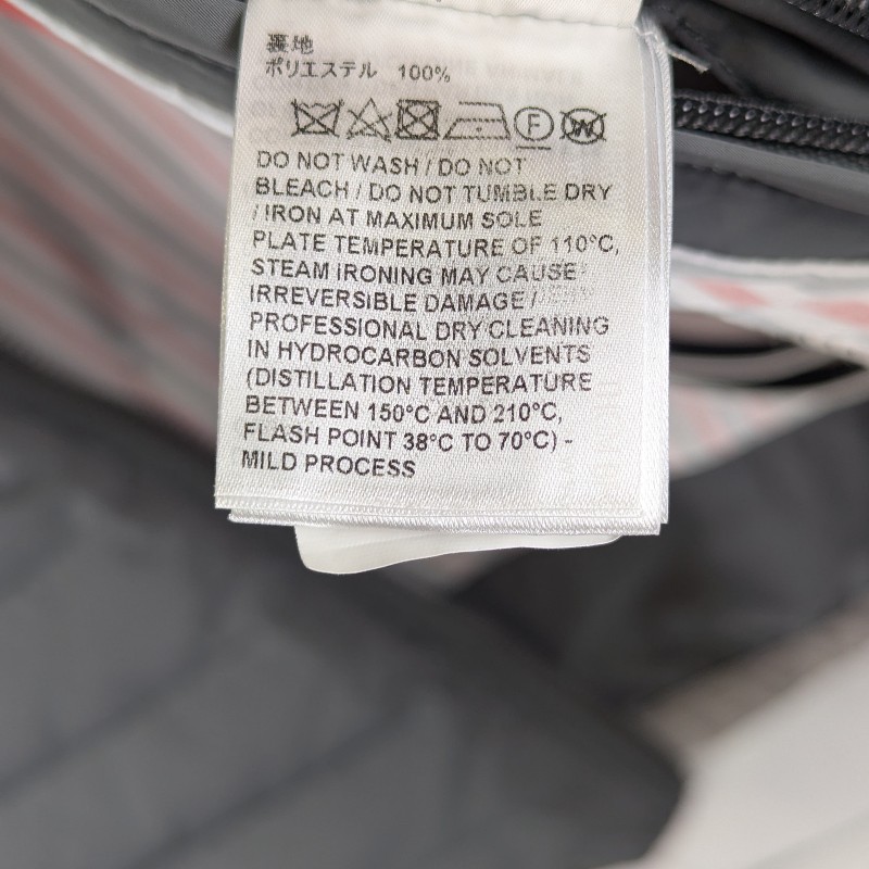 莉亞精品♡Thom Browne 立領經典四槓羽絨外套 尺碼4 近新閒置-6